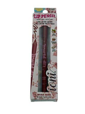 Lip Pencil Warm Nude Matte Lip Liner Creamy Long Lasting